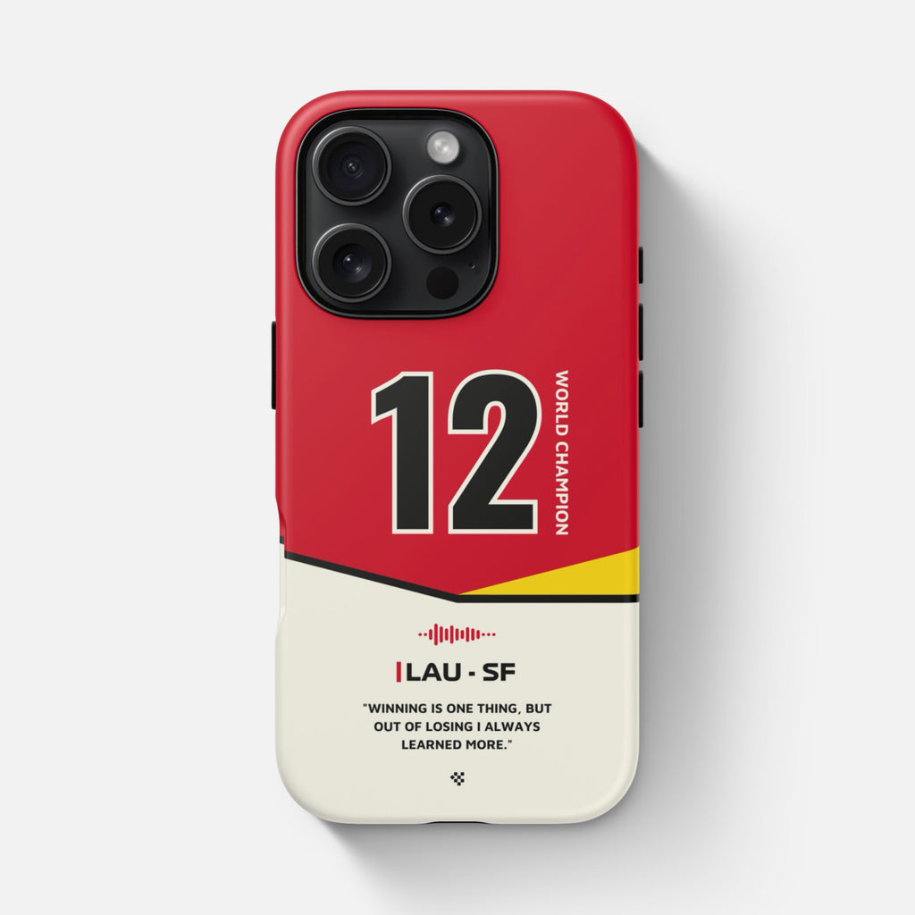 Niki Lauda F1 Legend Phone Case