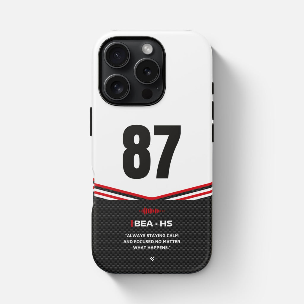 Oliver Bearman F1 2025 Team Phone Case