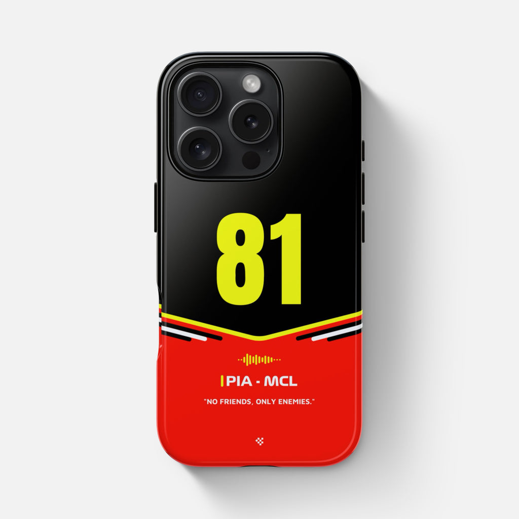 Oscar Piastri F1 2025 Helmet Phone Case