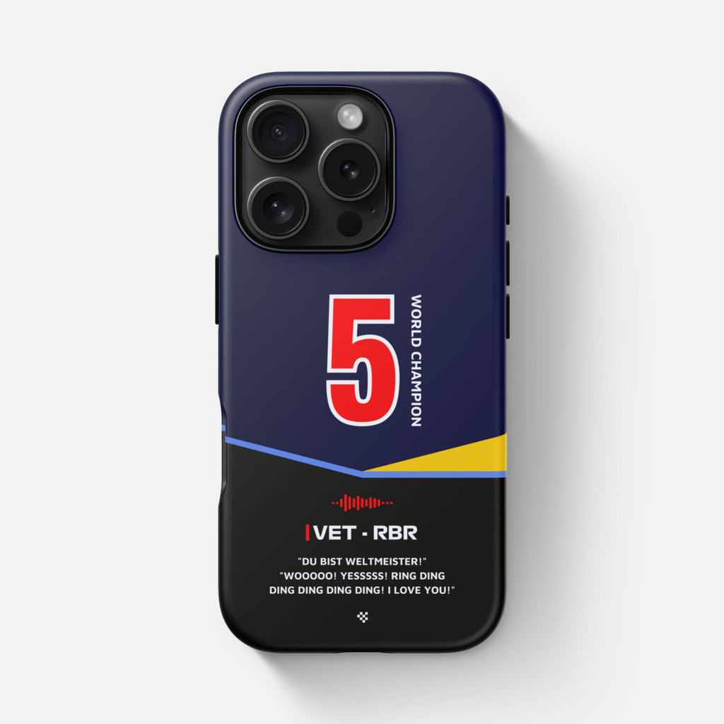 Sebastian Vettel F1 Legend Phone Case