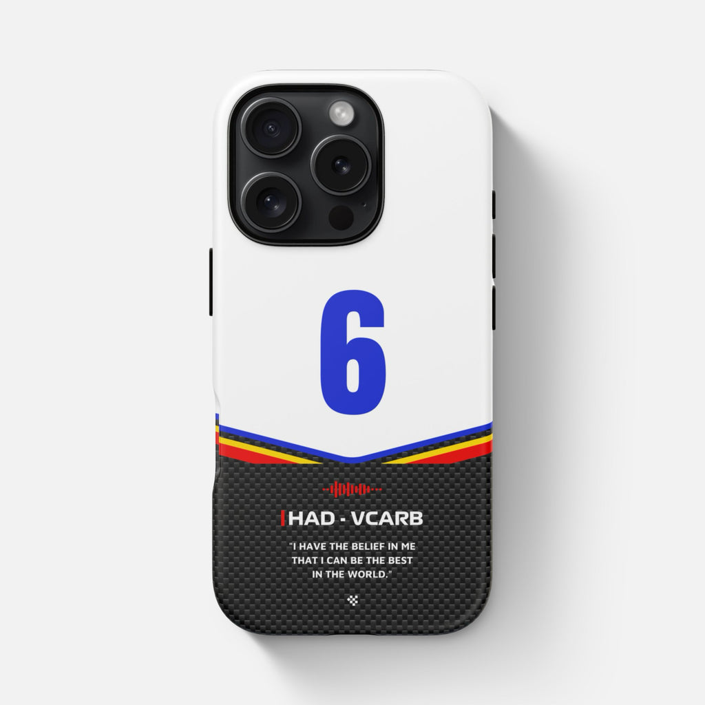 Isack Hadjar F1 2025 Team Phone Case