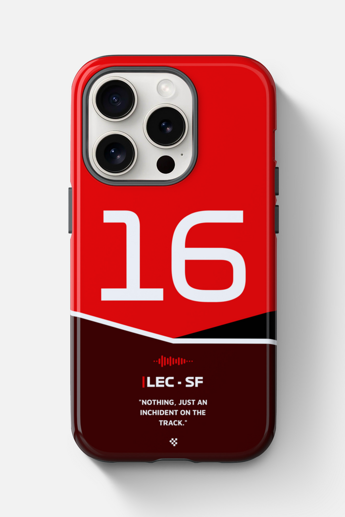 Charles Leclerc F1 Helmet Phone Case 2024 - NEVERLESS