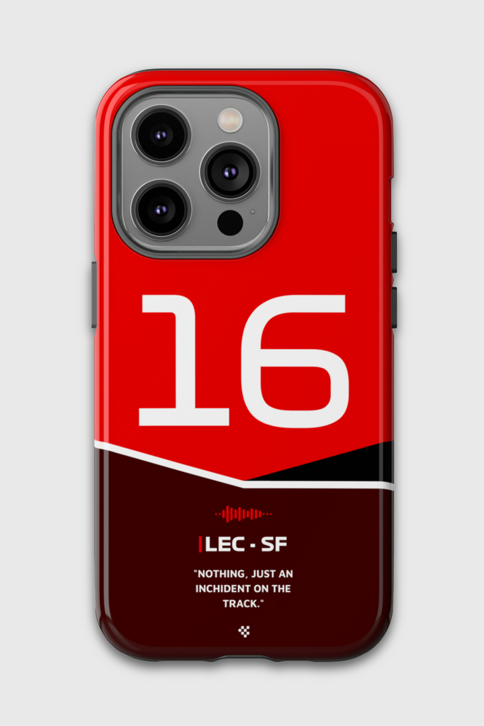 Charles Leclerc F1 Helmet Phone Case 2024 - NEVERLESS