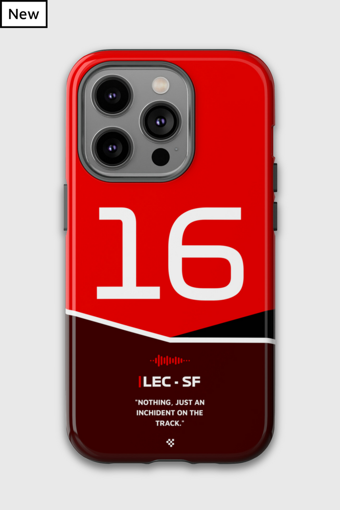 Charles Leclerc F1 Helmet Phone Case 2024 - NEVERLESS