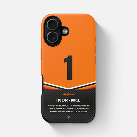 Orange Lando Norris F1 2026 Team Phone Case