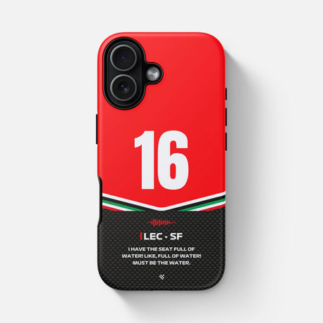 Red Charles Leclerc F1 2026 Team Phone Case