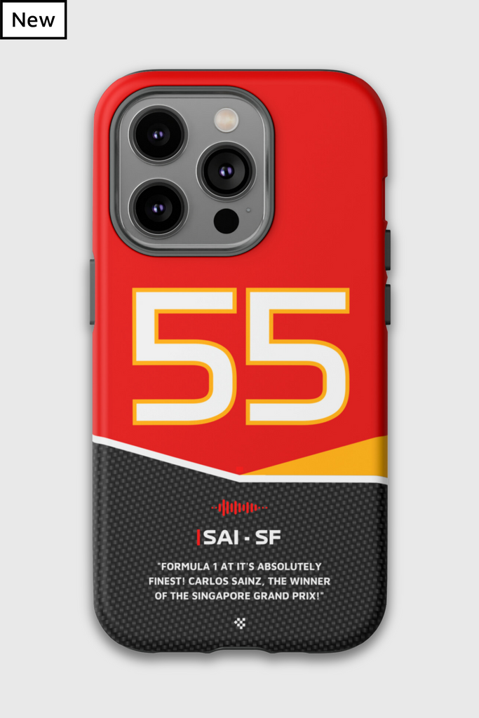 Carlos Sainz F1 Car Phone Case 2024 - NEVERLESS