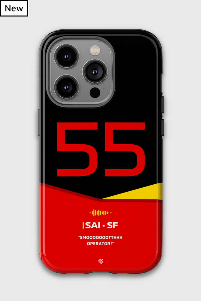 Carlos Sainz F1 Helmet Phone Case 2024 - NEVERLESS