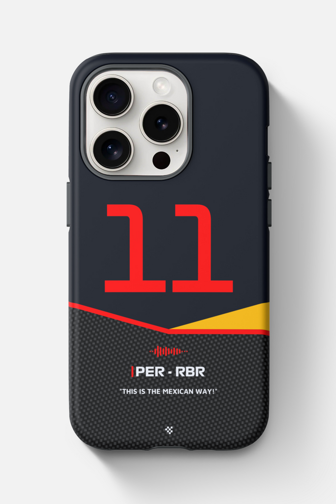 Sergio Perez F1 Car Phone Case 2024 - NEVERLESS