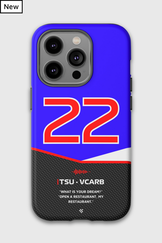 Yuki Tsunoda F1 Car Phone Case 2024 - NEVERLESS
